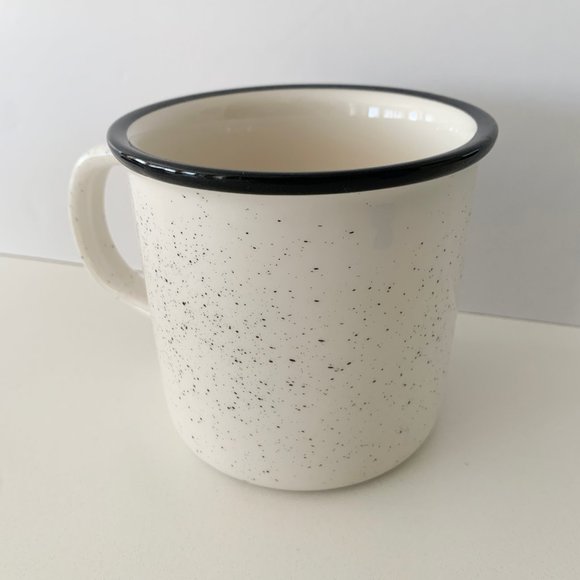 Oversized Mug - "Grateful" with Floral Wreath - Picture 3 of 11